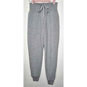 Victorias Secret Sweatpants Small Gray Lace Up High Rise Jogger Pants Lounge